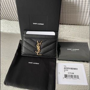 *******SOLD******** Saint Laurent card holder